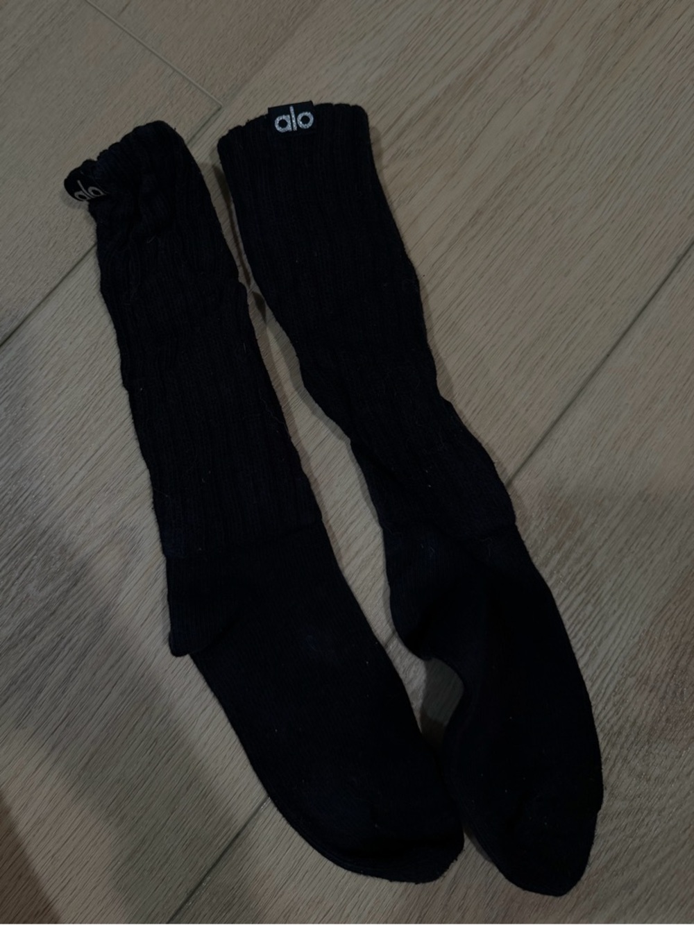 ALO scrunch socks